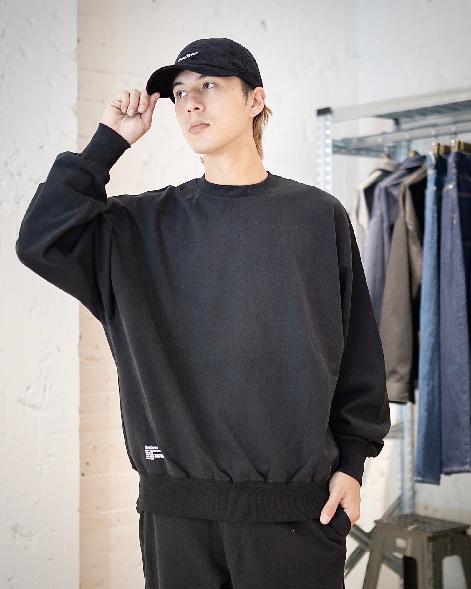 FreshService LIGHT OZ CREW NECK SWEAT セットアップスタイル 9月7日(土)新作発売！