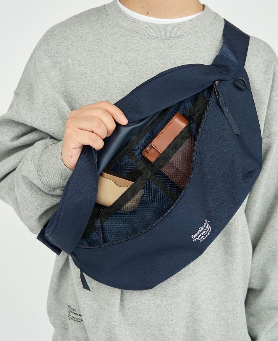 FreshService - フレッシュサービス UTILITY BELT BAG_LARGE (FSP244-90008)NAVY | mark