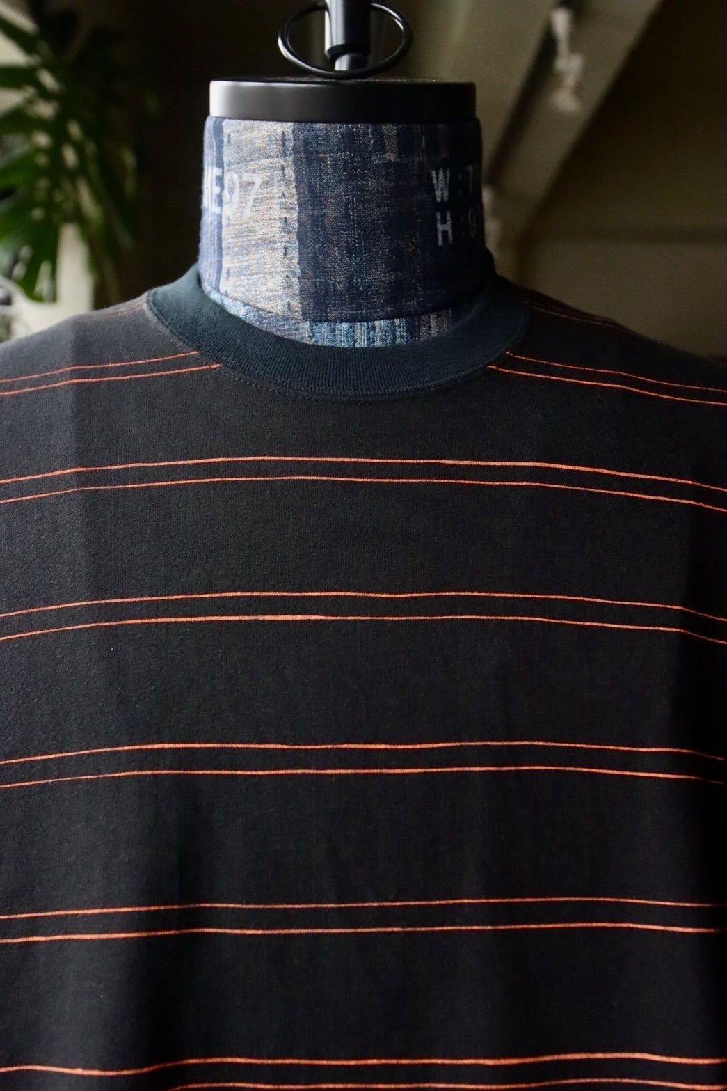 S.F.C 24SS エスエフシー DOUBLE WIDE SIDE STRIPE TEE(SFCSS24CS11)Black×Orange☆3月30日(土)発売！