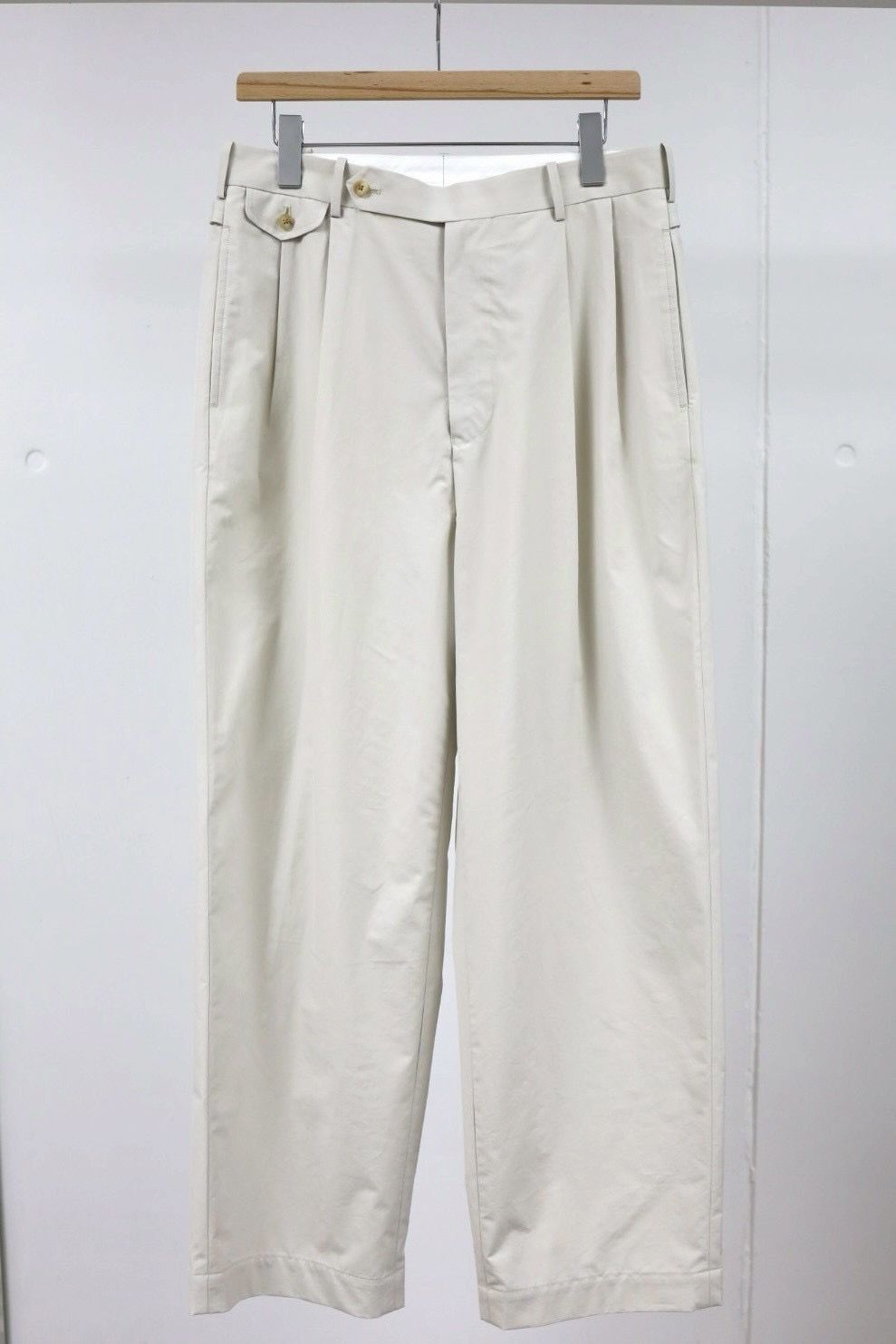 アプレッセ 2026 High Density Weather Cloth Trousers(26SAP-04-41)ECRU☆4月25日(土)発売！