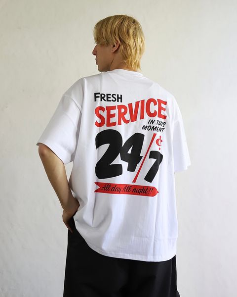 FreshService 24SS CORPORATE PRINTED S/S TEE "All Day All Night style 2024.4.13