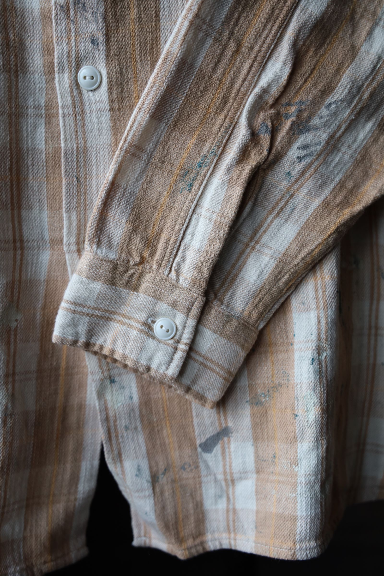 新品BOWWOW ヴィンテージ、ウォッシュ加工、パッチ、チェックシャツ DELUXE FLANNEL SHIRTS REPAIRED-BOW WOWのことなら富山県砺波市