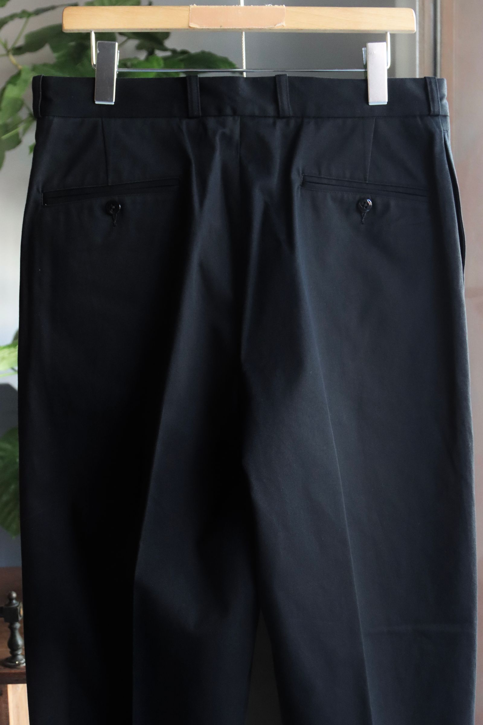 ブラームスルーツストック 25FW 2046D Chino Pants(bROOTS24F20F25)Black
