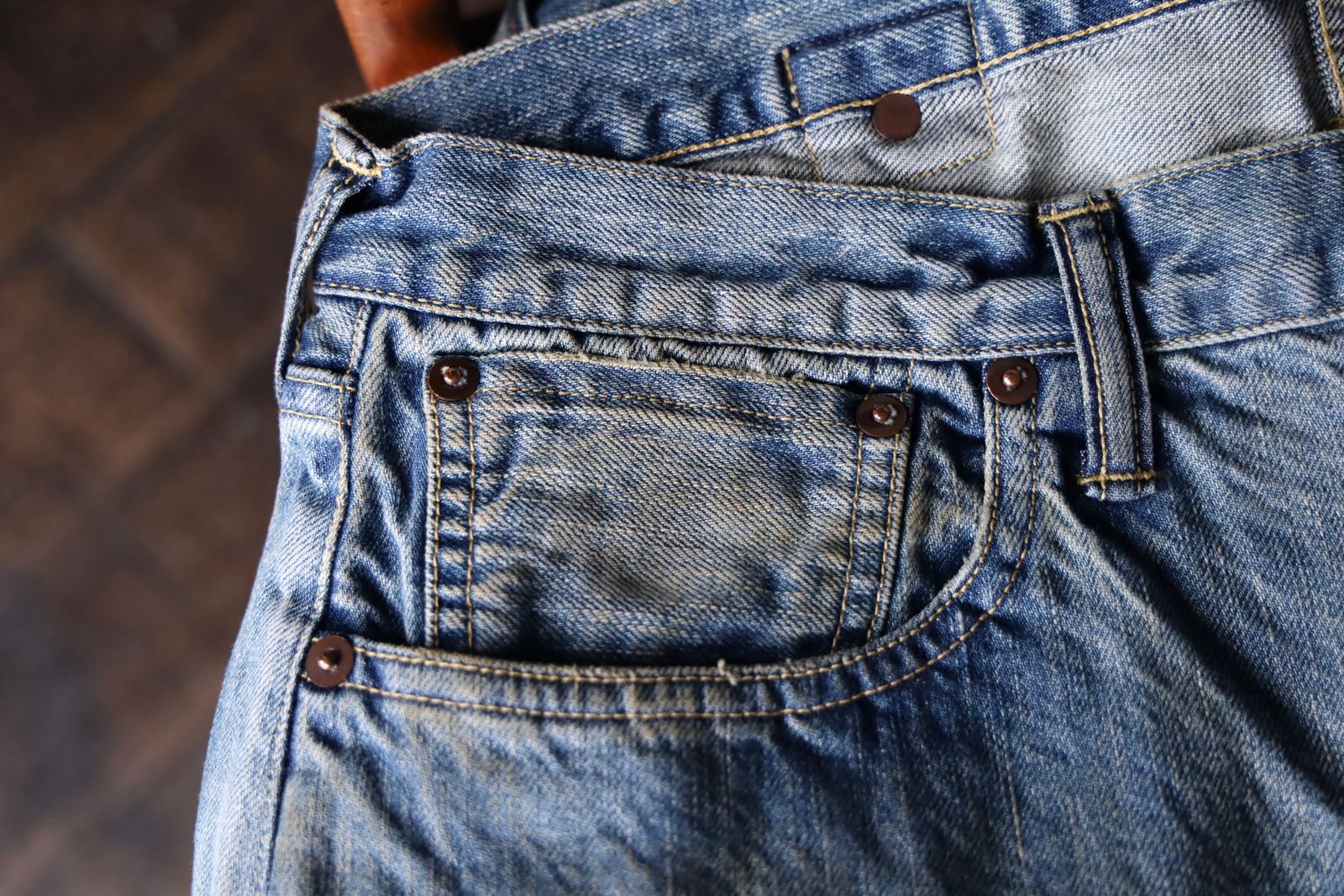 アプレッセ 2025 STYLE2 No.37 Washed Wide Denim Pants(25AAP-04-16)INDIGO☆7月12日(土)発売！