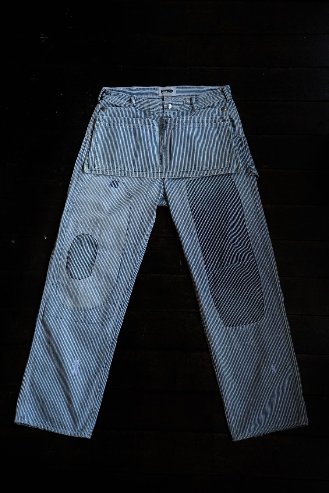 バウ太郎 BOWWOW - BOW WOW バウワウ HICKORY PAINTER PANTS with