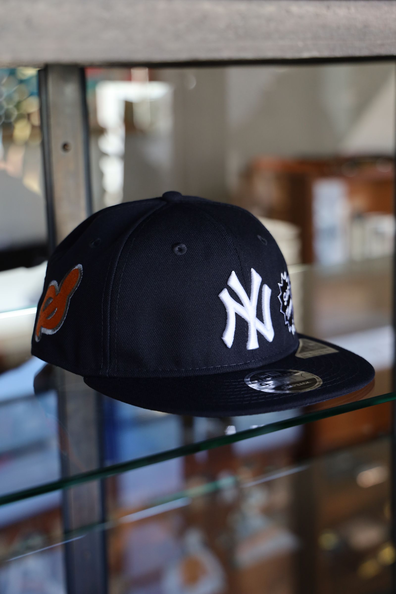 セントマイケル25SS YANKEES NE_CAP(SM-HR8-0000-C50)NAVY