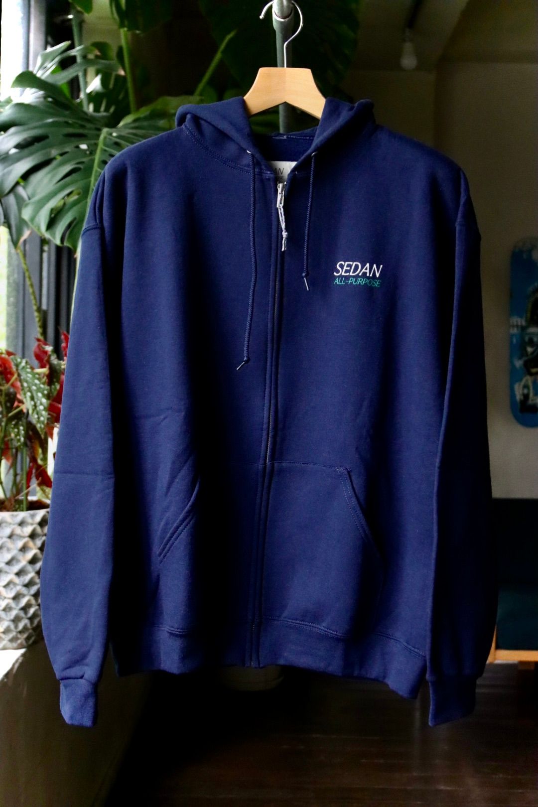 セダンオールパーパスFW23 OG Logo Full Zip Hoodie(SD23F-CT05)Navy☆9月9日(土)発売！