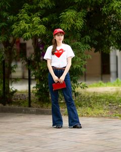 PLAY COMME des GARCONS ブルーアイTシャツ style.2026.6.5
