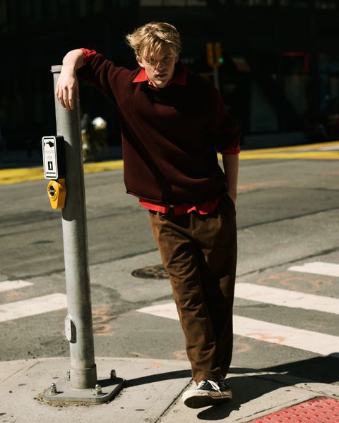 アプレッセ Roll Neck Sweater(24AAP-03-08K)BURGUNDY