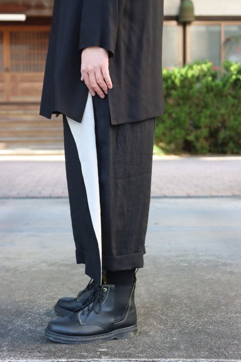 Yohji Yamamoto N-スペアカラー付きシャツ(HG-B57-216) style.2022.1.8