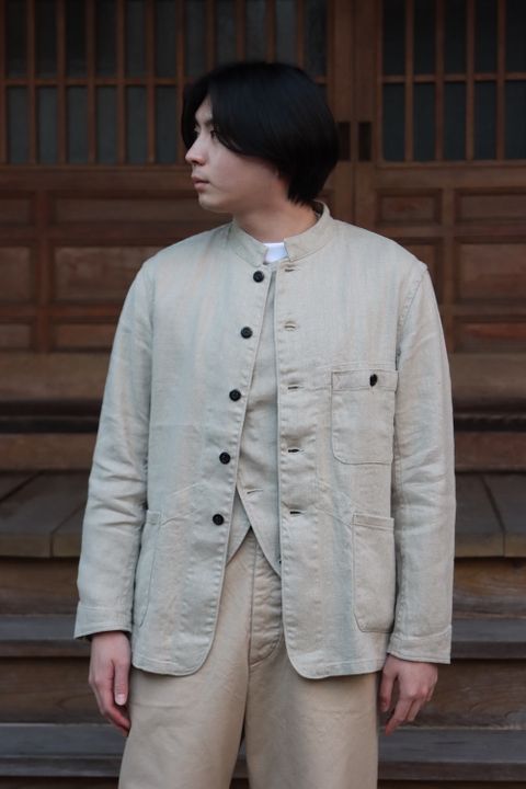 Ets.Materiaux French work jacket(22010300260010) style.2022.1.16