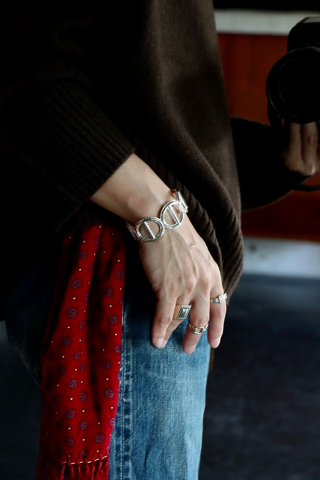 POLYTERON ポリテロン バングルブレスレット Bracelet PB-16 silver