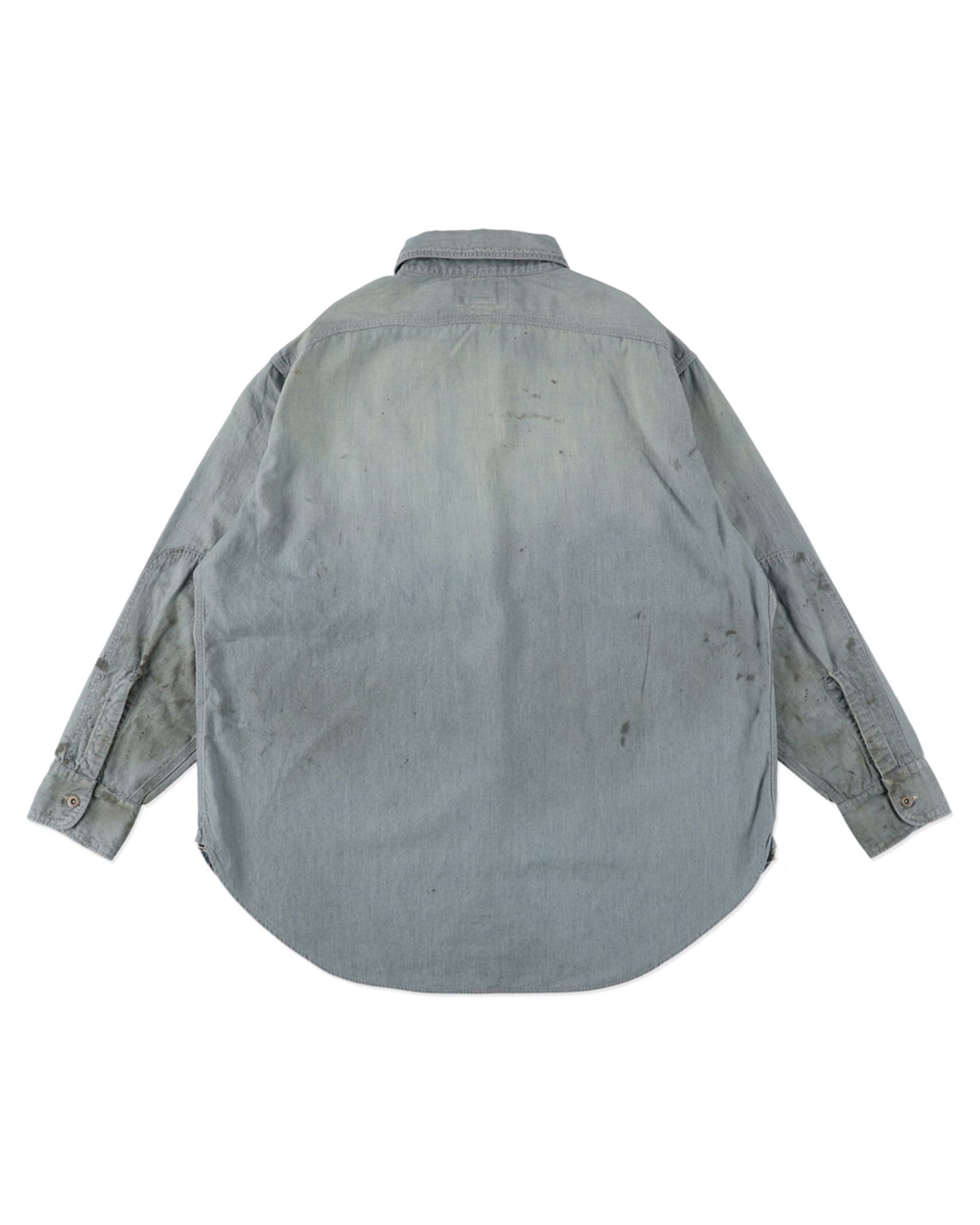 BOW WOW 26FW METAL BUTTON CHAMBRAY SHIRT(BWU-MBCS) INDIGO☆9月26日(土)発売！