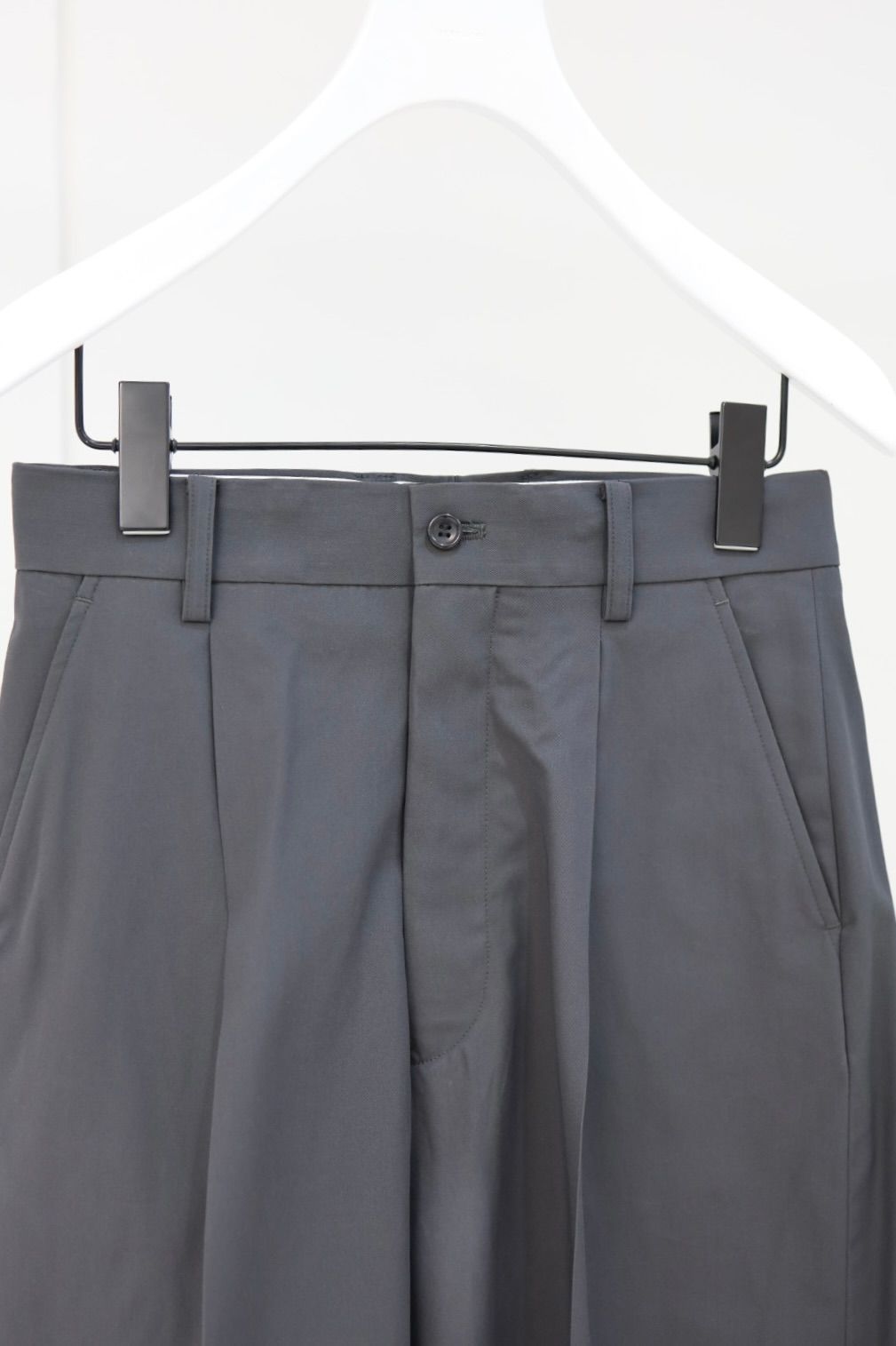 Graphpaper 26SS Women's Brushed Cotton Gabardine Shorts(GL261-40397)CHARCOAL☆2月7日(土)発売！
