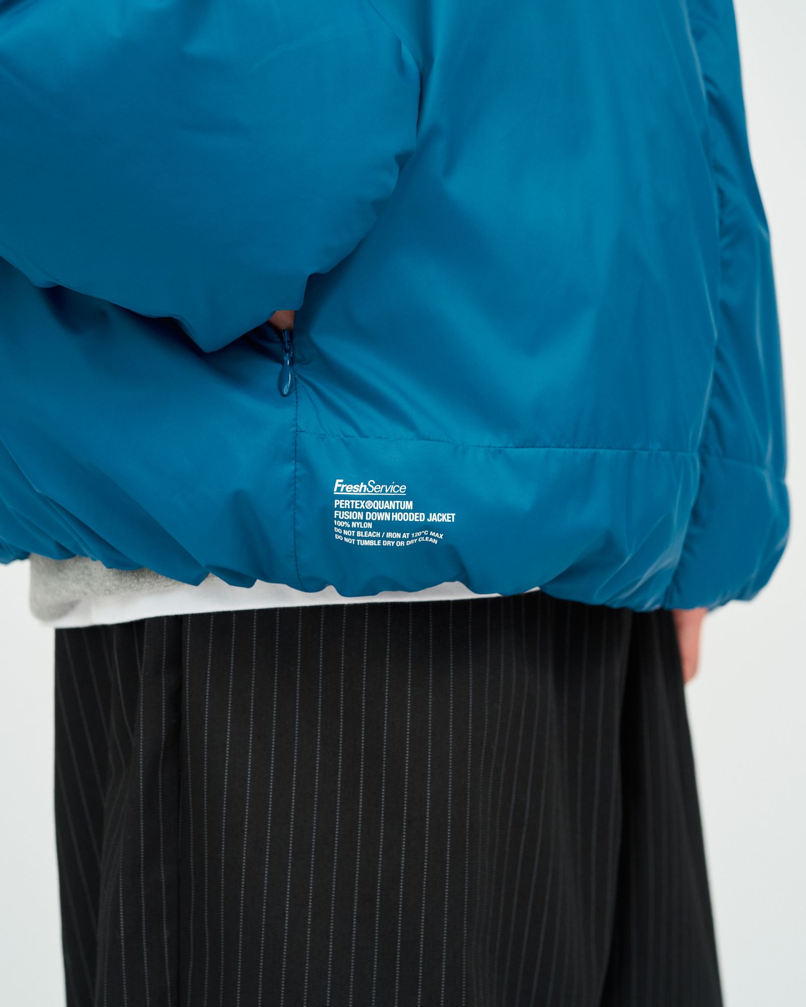 フレッシュサービス 26AW PERTEX® QUANTUM FUSION DOWN JACKET(FSC263-10101)TEAL BLUE☆10月17日(土)新作発売！