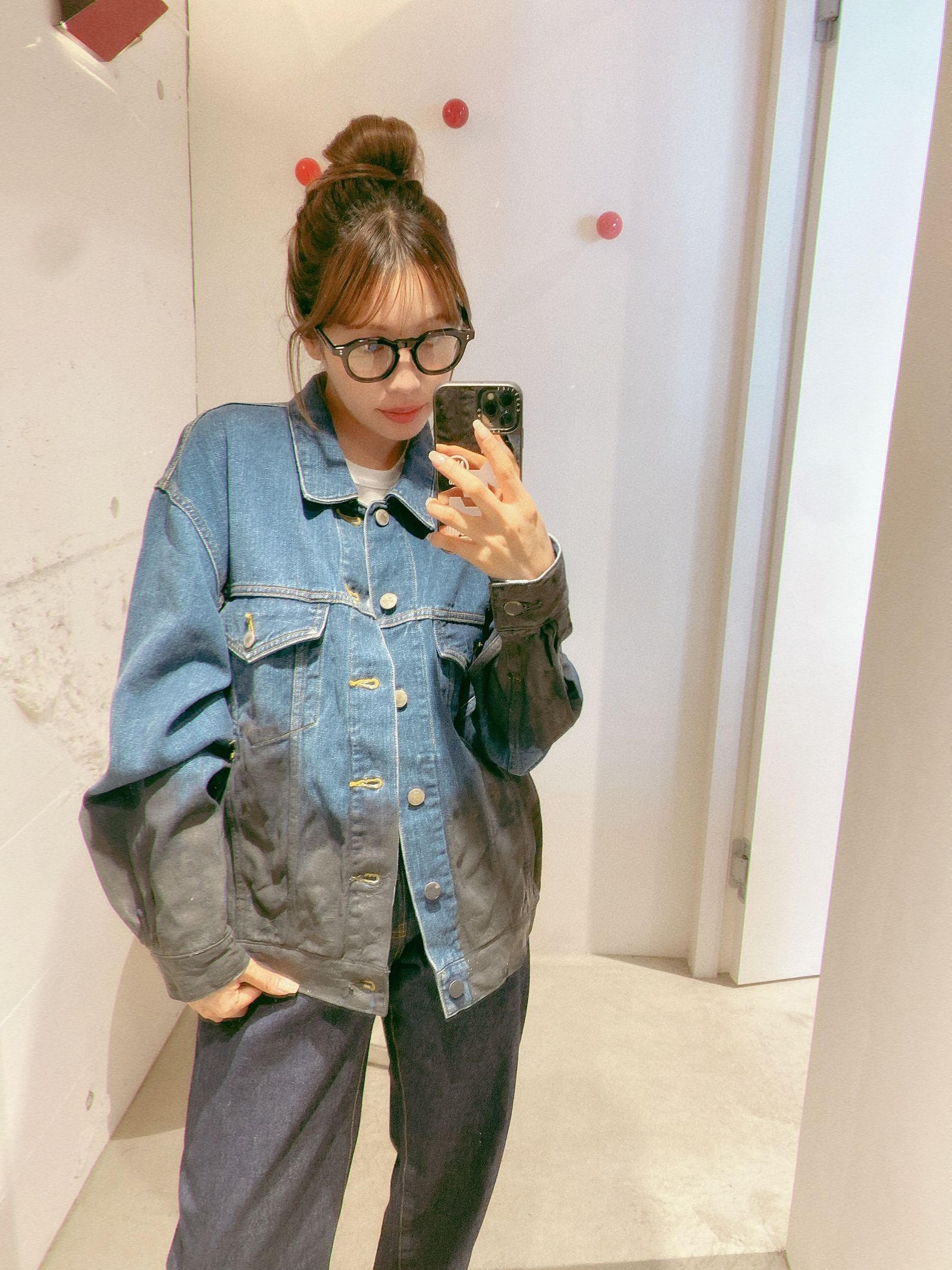 YOKE | DETACHABLE POCKET DENIM JACKET(L.INDIGO