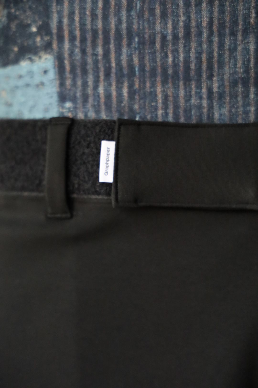 グラフペーパー25AW Compact Ponte Chef Pants (GM253-40040B)BLACK