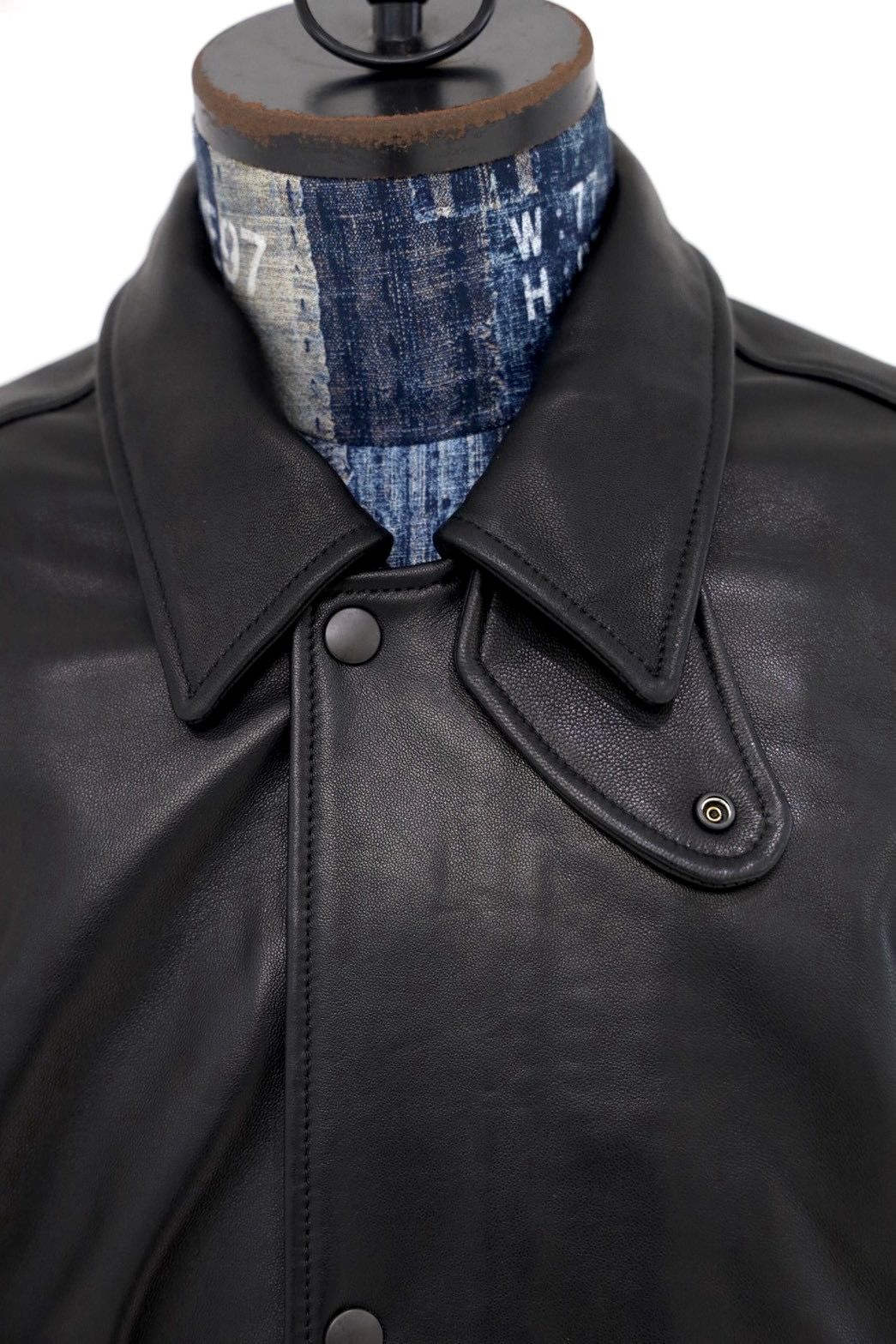 YOKE 26FW Lamb Leather Bomber Jacket(YK26FW01301B)Black★9月19日(土)発売！