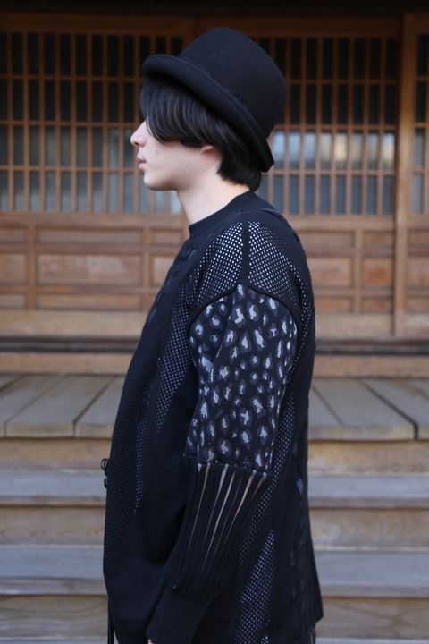 KIDILL×rurumu Drawcord Knit Pullover style.2021.1.17