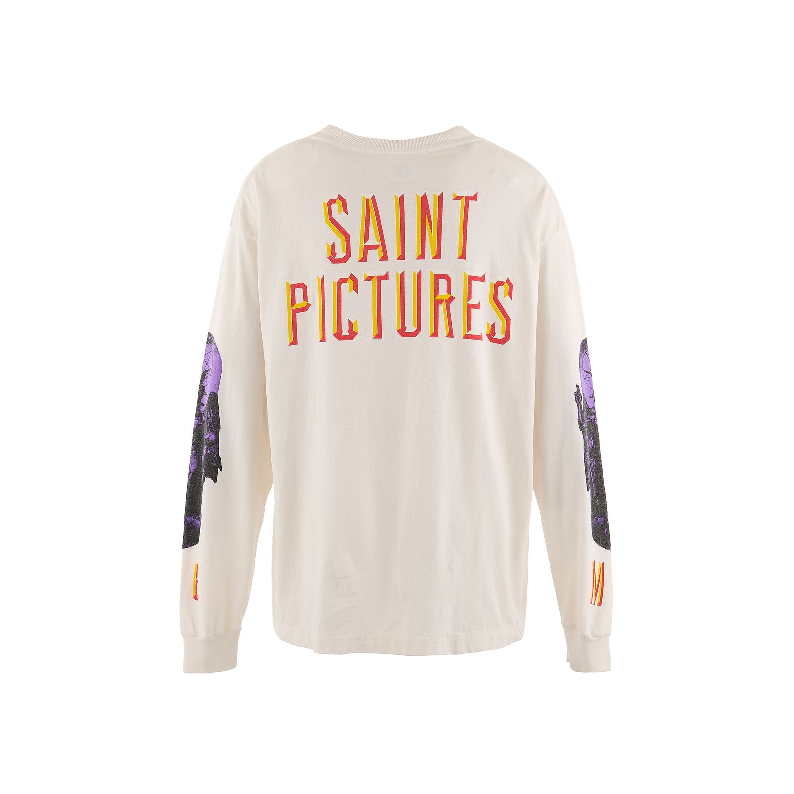 セントマイケル24AW SAINT PICTURES LS TEE(SM-YS1-0000-016)WHITE