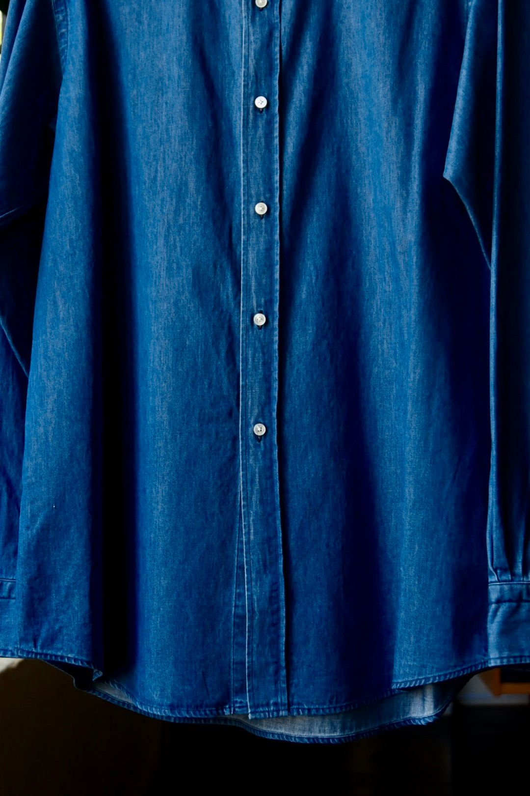 アプレッセ23AW Washed Denim Shirt (23AAP-02-08H)INDIGO