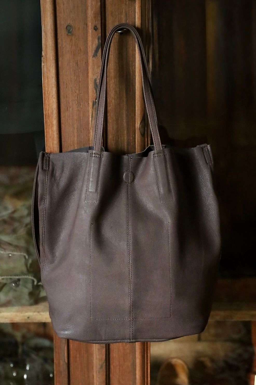 Morphee / モルフェ 【Nubuck】3WAY MEDIUM TOTE(ML-NDBR)DARK BROWN☆新作発売！