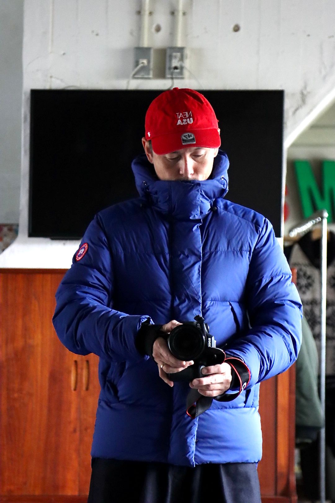 CANADA GOOSE ARMSTRONG HOODY"PACIFIC BLUE"style.2021.11.9.