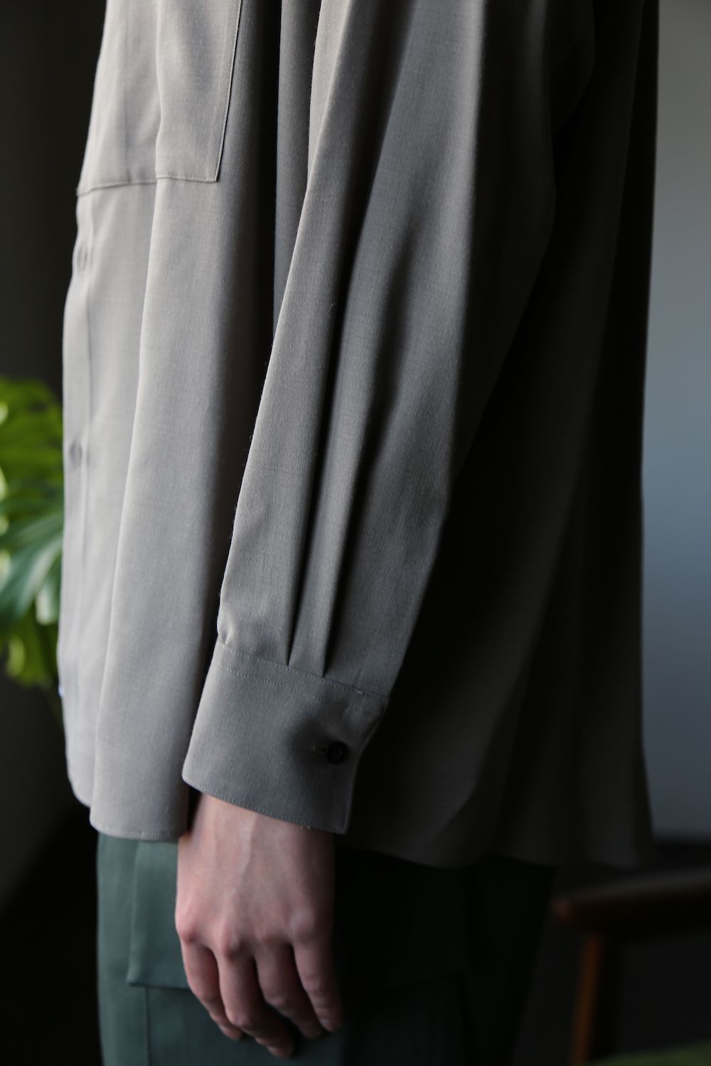 YOKE OVERSIZED BIG POCKET SHIRT(YK21SS0189SH) ※2月20日発売