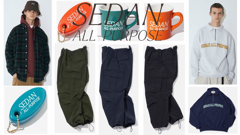 SEDAN ALL-PURPOSE 23AW 8月26日(土)発売！