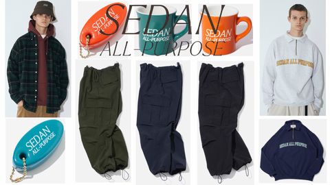 SEDAN ALL-PURPOSE 23AW 8月26日(土)発売！