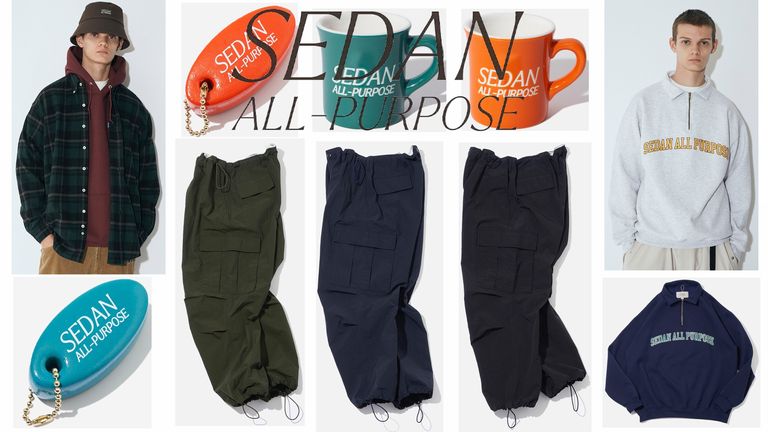 SEDAN ALL-PURPOSE 23AW 8月26日(土)発売！