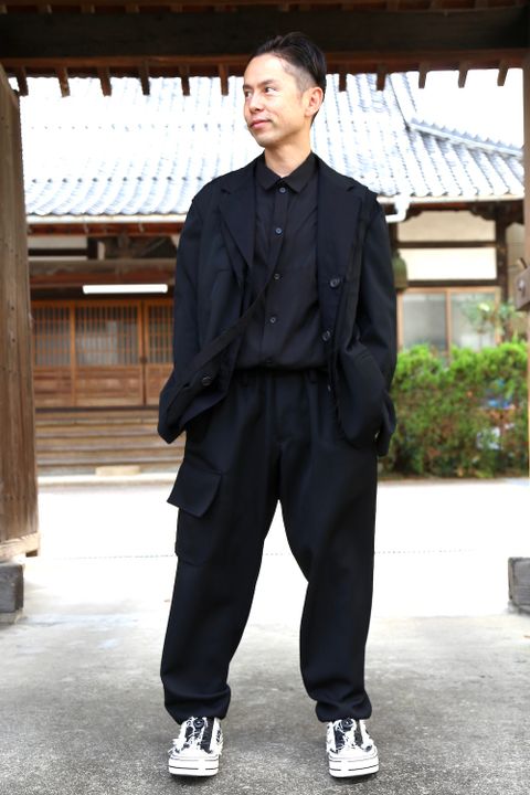 Yohji Yamamoto S-WリブラップPパンツ Mix Style.2020.10.21.