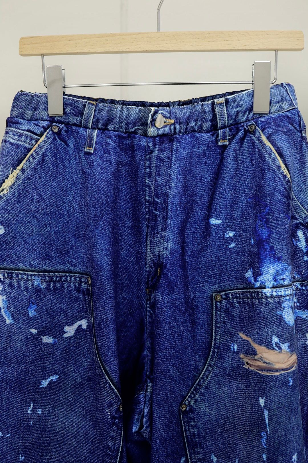 トーキングアバウト ジ アブストラクション 26SS PRINT DUCK WIDE PT(26SS-PT-002CH)DENIM新作発売！