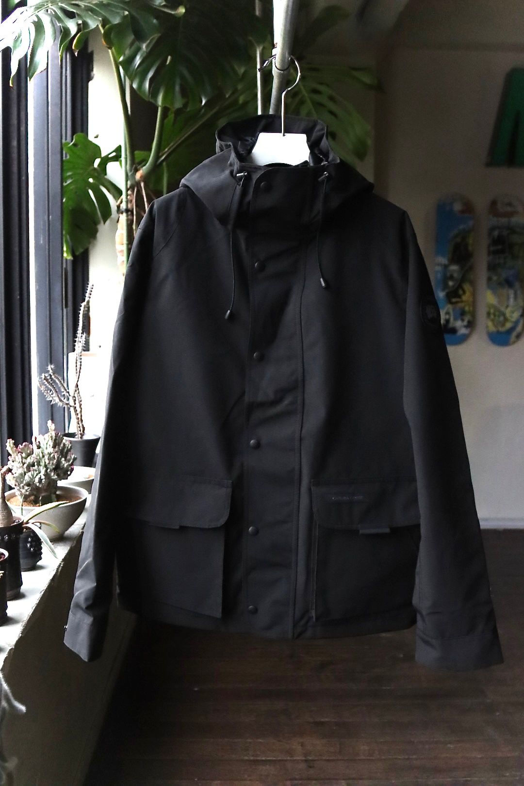 CANADA GOOSE - カナダグース23SS ロックポートジャケットブラック