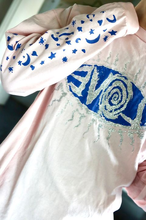©SAINT M×××××× LS TEE SAINT HOOD"PINK"style.