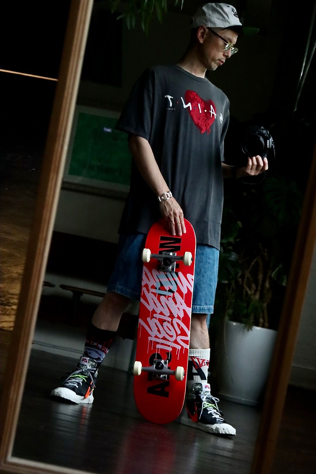 セントマイケル 22AW HEART SS TEEスタイル