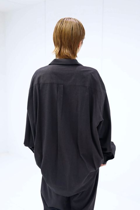 Graphpaper SIDOGRAS Cotton Herringbone Flannel Sleeping Shirt STYLE 2025.10.24