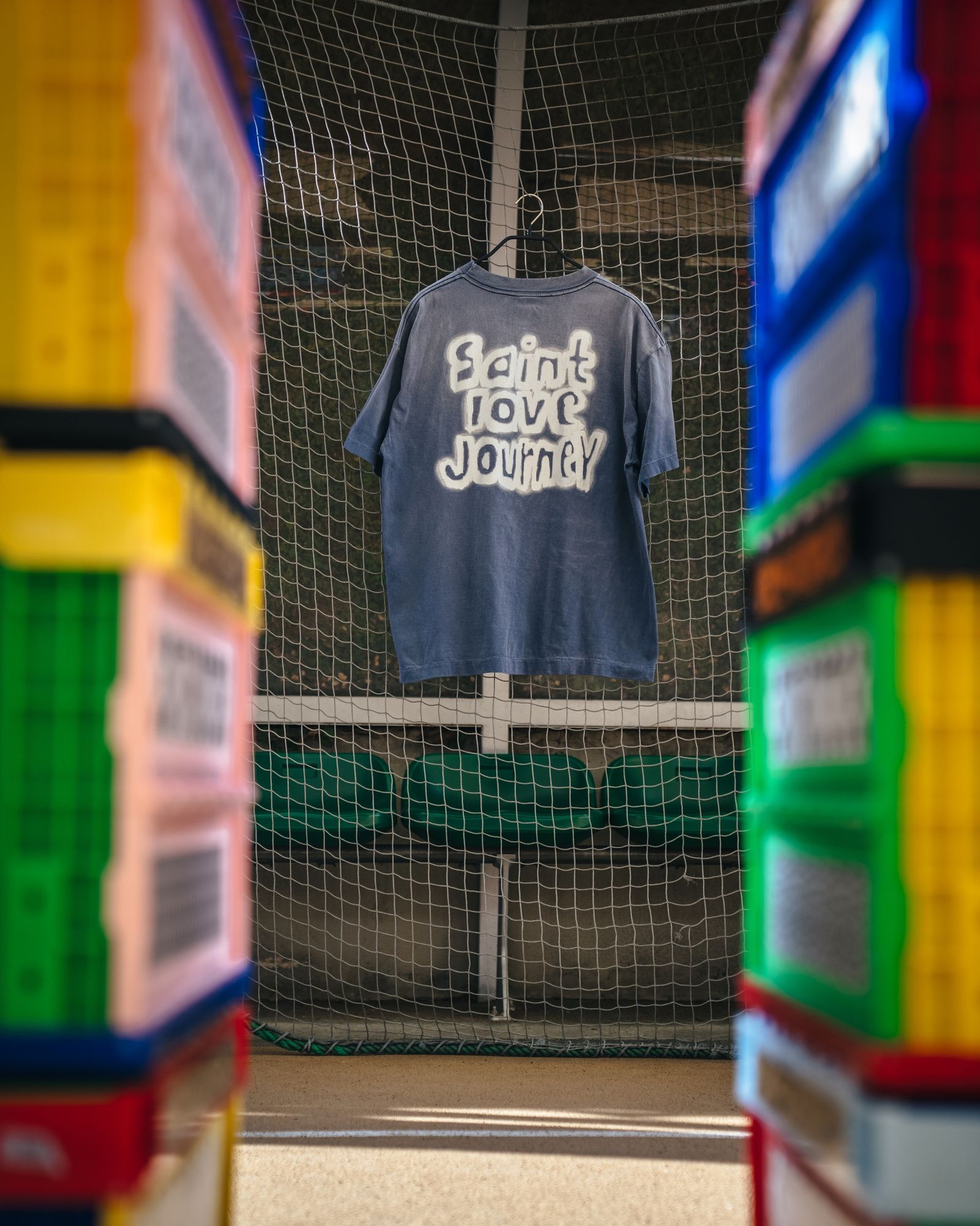 セントマイケル 26SS SAINT SERVICE_SS T-SHIRT(SM-MK8-0000-020)NAVY☆4月29日(水)新作発売！