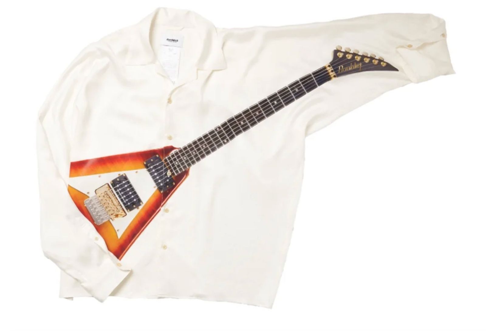 doublet ダブレット26AW AIR GUITAR SHIRT (26AW19SH177)WHITE☆7月11日(土)発売！