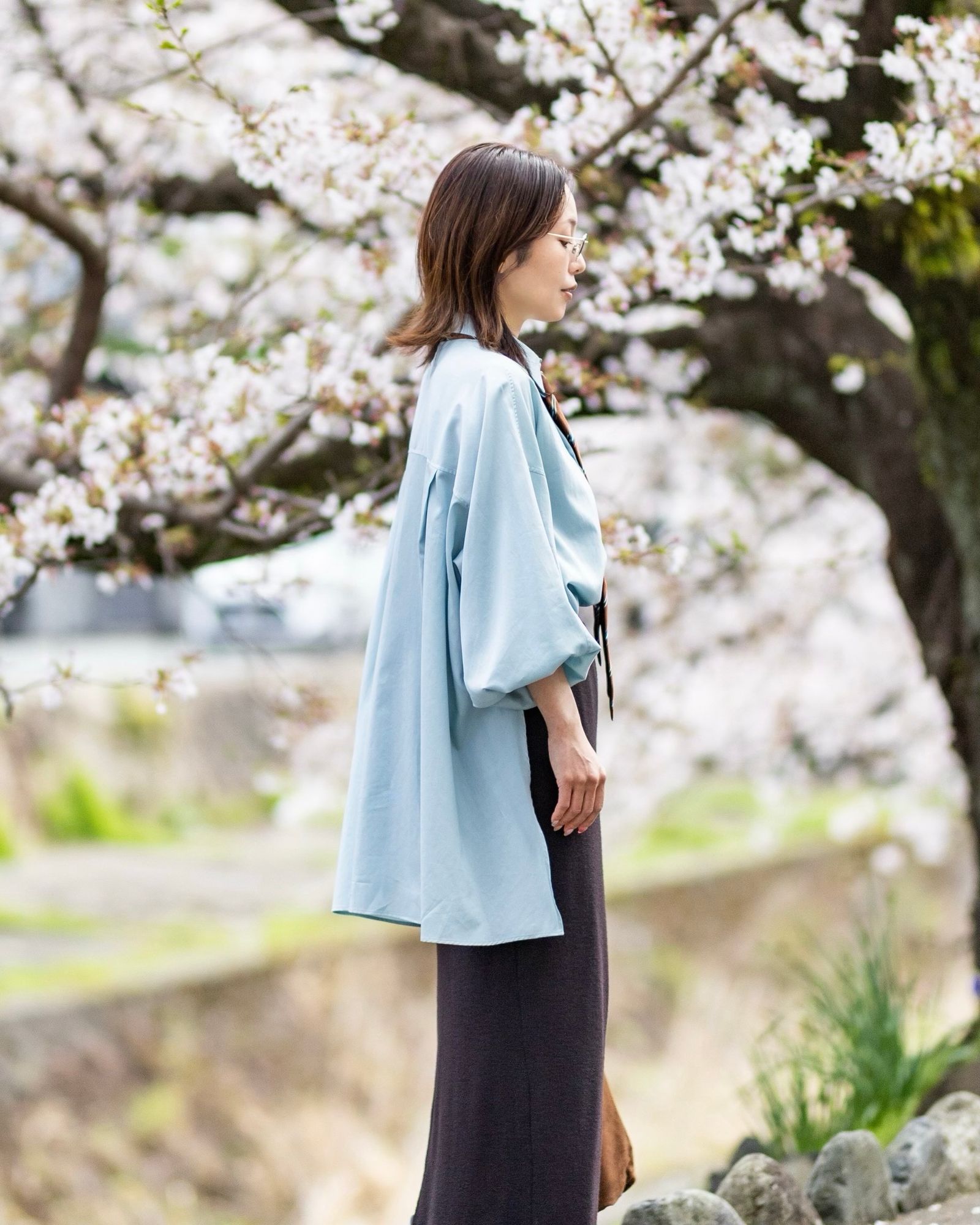 Graphpaper 新作Silicon Poplin Deep Slit Regular Collar Shirt style.2026.04.05