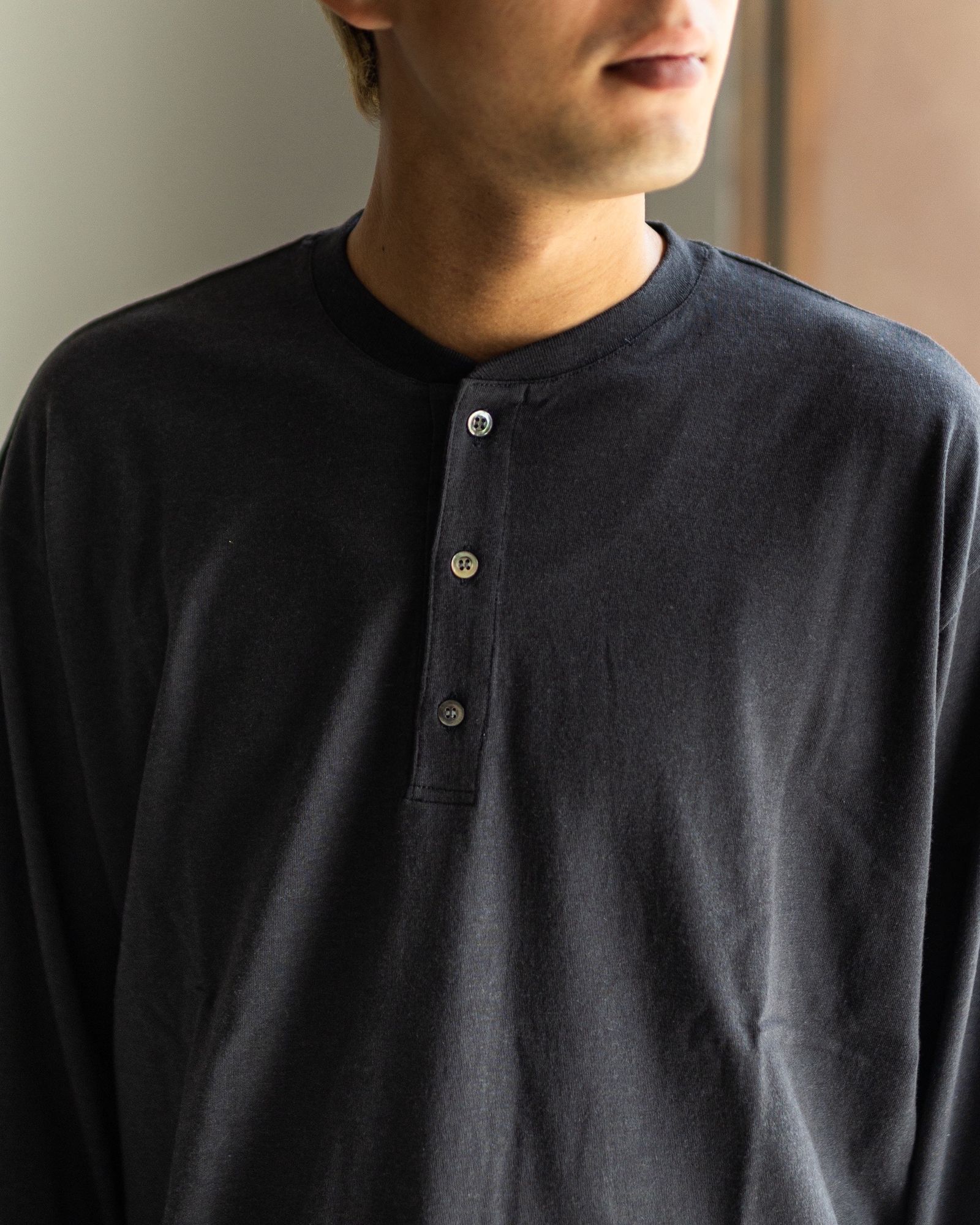 A.PRESSE - アプレッセ2025 STYLE2 Cashmere Blend L/S Henley