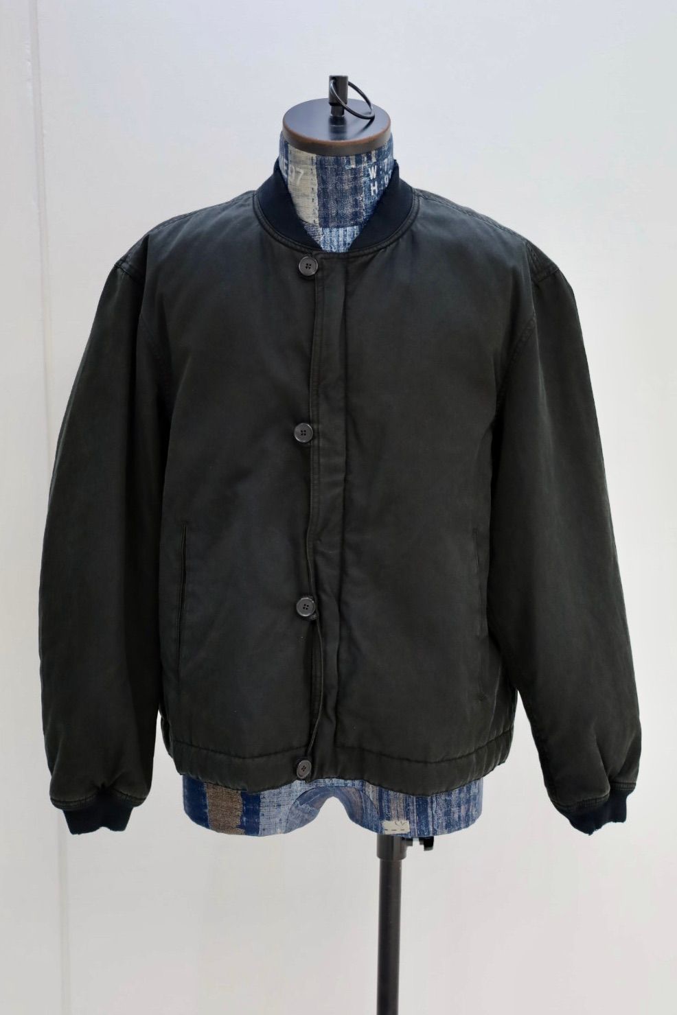 アプレッセ 2025 STYLE2 Vintage Silk Bomber Jacket(AP-01-27)BLACK☆10月11日(土)発売！