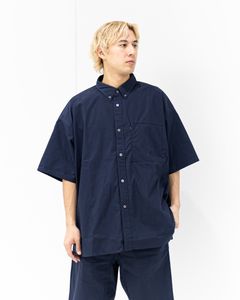 フレッシュサービス SOLOTEX® TYPEWRITER UTILITY S/S B.D SHIRT(FSC261-50203)NAVY☆3月20日(金)発売！