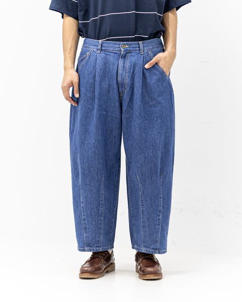 イズネス 26SS パンツ 5-Pocket Balloon Pants /Enzyme Wash(26SS_34_1006AWBALOON5PK01-2)INDIGO ENZYME WASH☆新作発売！