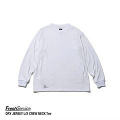 フレッシュサービスDRY JERSEY L/S CREW NECK TEE(FSC253-70084B)WHITE★7月26日(土)発売！