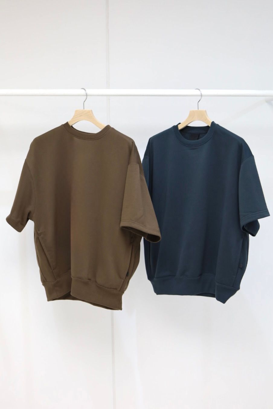 DAIWA PIER39(ダイワピア39) TECH SWEAT CREW S/S (BE-51026)BROWN GRAY☆1月24日(土)発売！