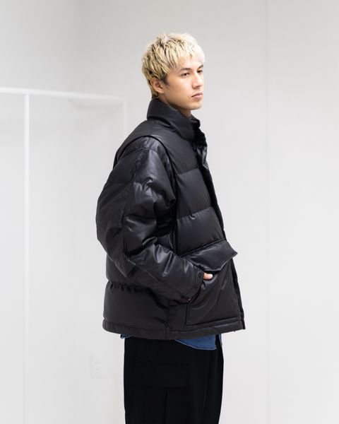 DAIWA PIER39 TECH 2WAY SYNTHETIC SKIN DOWN JACKET MARK スタイル