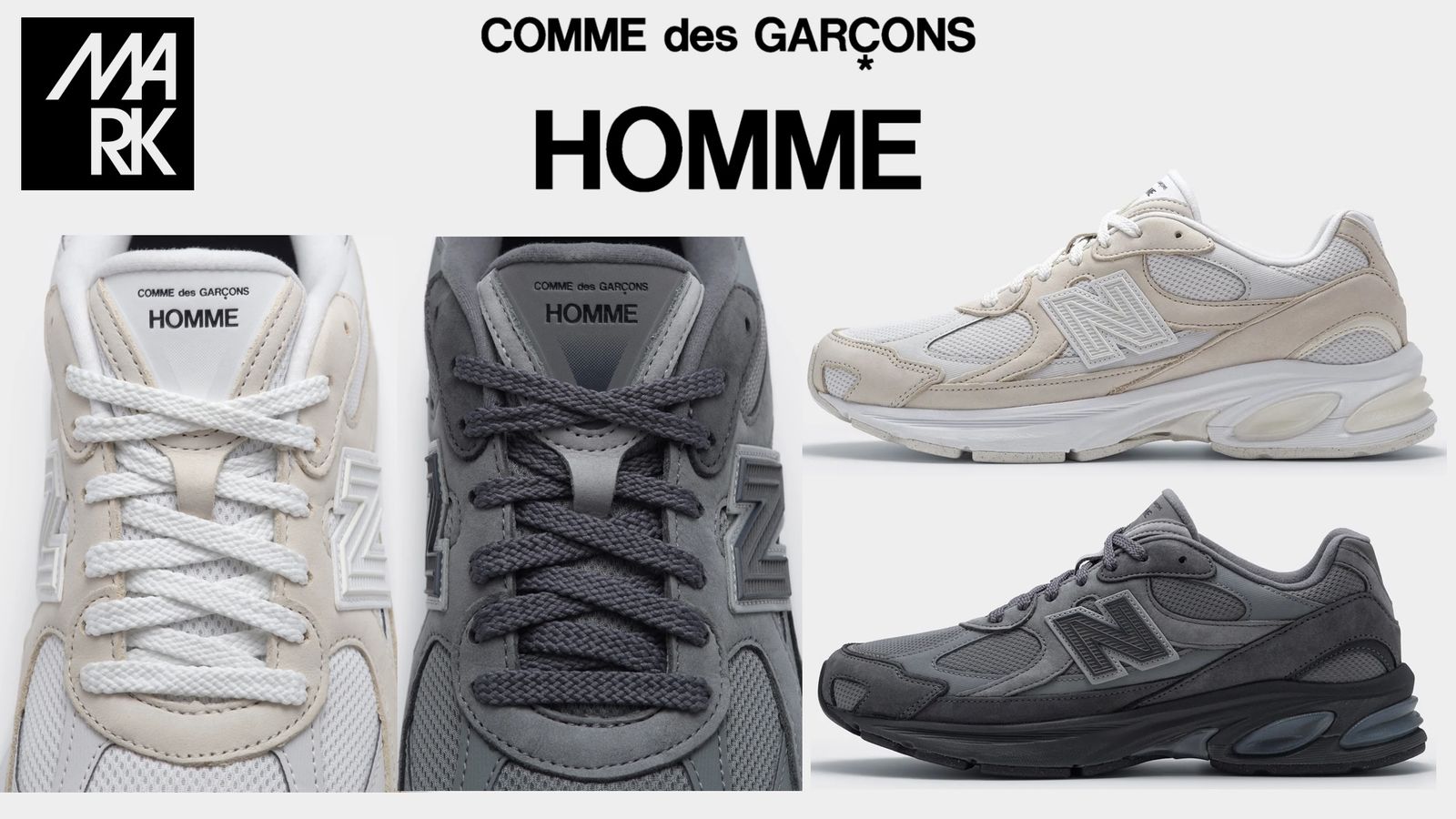 COMME des GARCONS HOMME × New Balance 2010V 3月20日(金)発売！