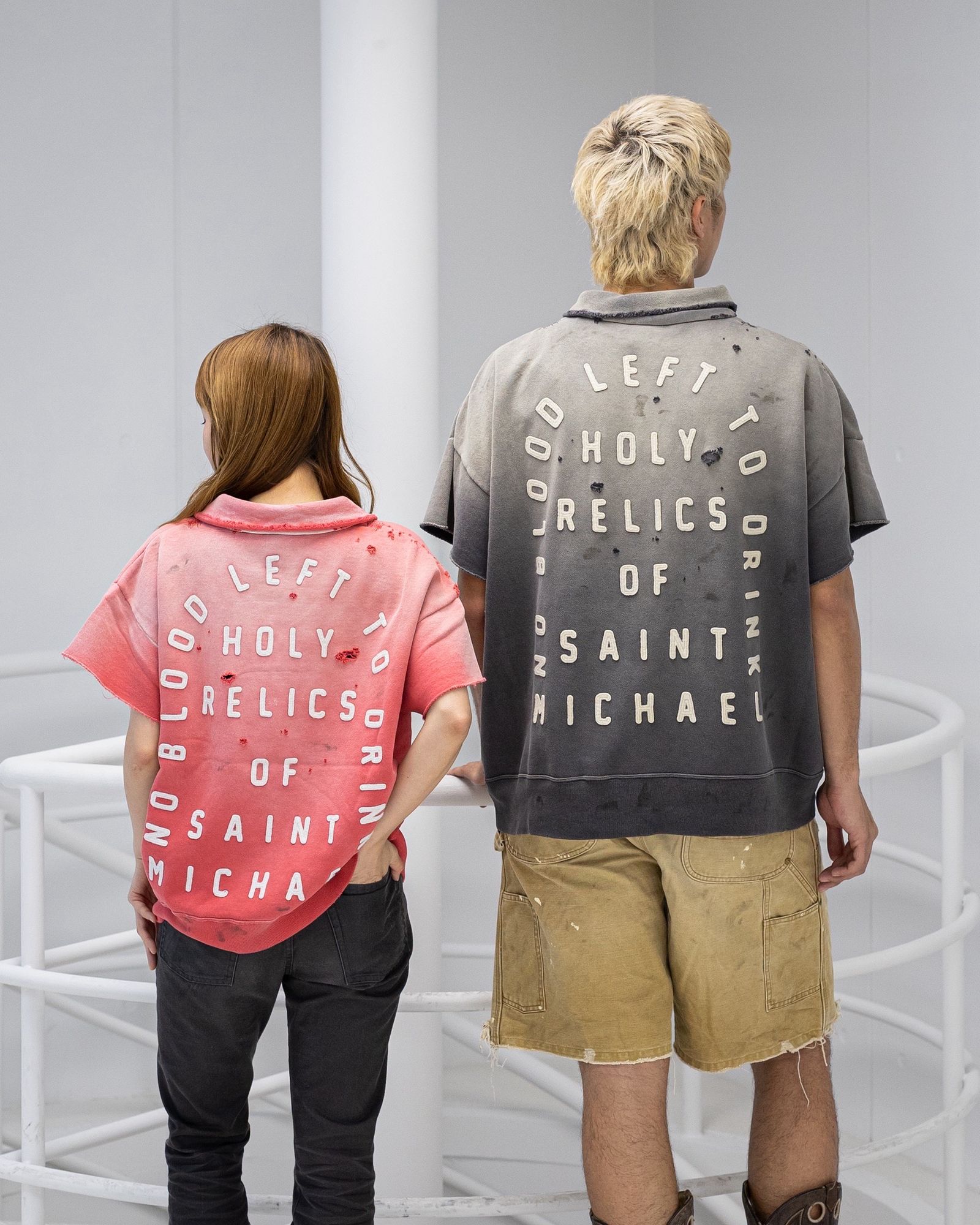 セントマイケル 新作SAINT HALF ZIP SWEAT style.2026.4.10