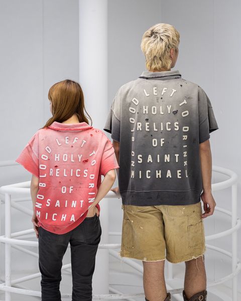 セントマイケル 新作SAINT HALF ZIP SWEAT style.2026.4.10